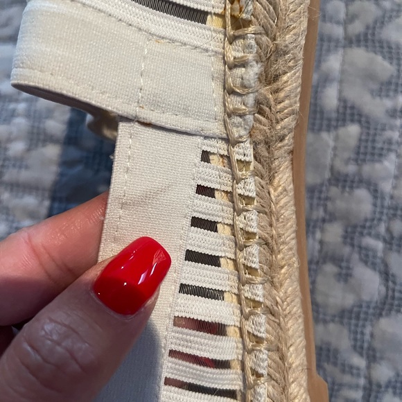 Steven by Steve Madden ✨NEW ✨ White Haleen Flat Espadrille Loafer Size 8.5 - Picture 5 of 5